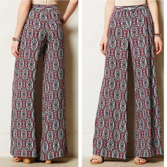 elevenses Pants - Anthropologie "Elevenses" Wide Leg Pants
